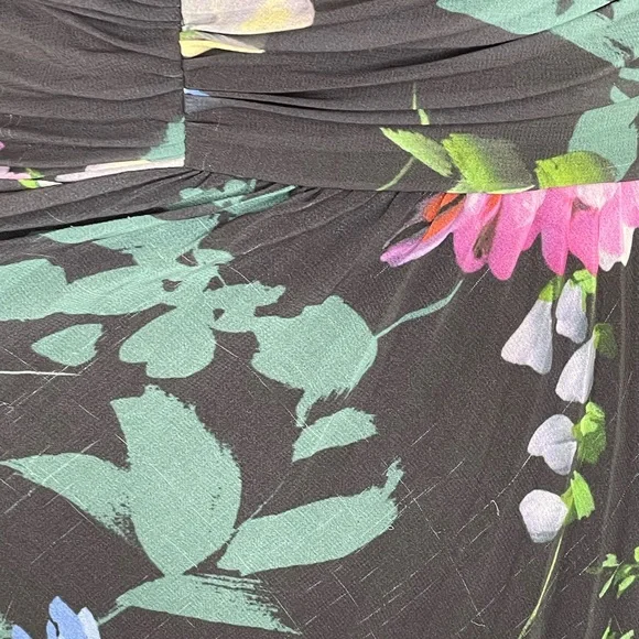 Badgley Mischka Pleated Gown, 8 - Picture 14 of 16